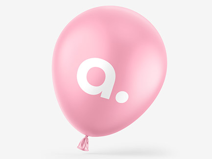 Ballong med eget tryck