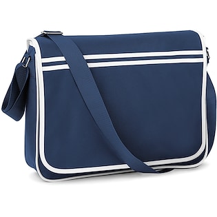 Bagbase Stripe - french navy/ white