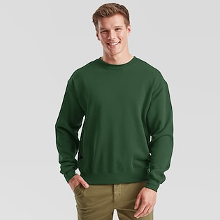 Fruit of the Loom Classic Set-in Sweat - bottle green