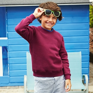 Fruit of the Loom Kids Classic Raglan Sweat