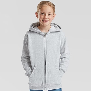 Fruit of the Loom Kids Classic Hooded Sweat Jacket