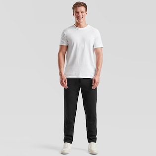 Fruit of the Loom Classic Open Hem Jog Pants - black