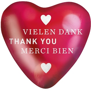 Chokladhjärta Greeting, 8,5 g