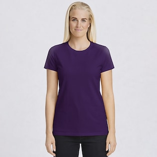 Neutral Ladies Fitted T-shirt - purple