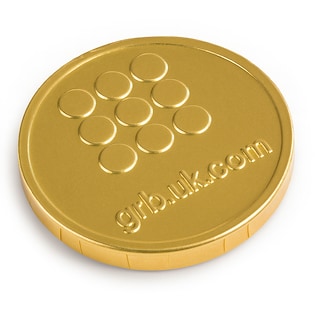 Chokladmynt Monetas, 36 mm