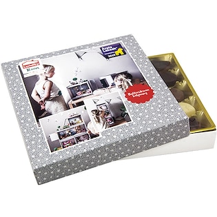 Chokladkartong Snowflake, 250 g