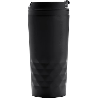 Metallmugg Xander, 30 cl - svart