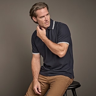 Tee Jays Stripe Stretch Polo