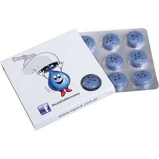 Chokladlinser Blister Logo 9