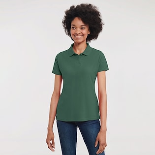 Russell Ladies´ Classic Polycotton Polo 539F - bottle green