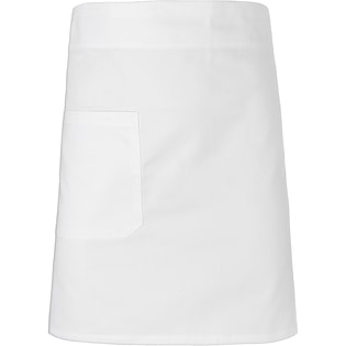 Neutral Cafe Apron - white