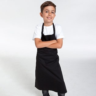 Neutral Kids Apron - black