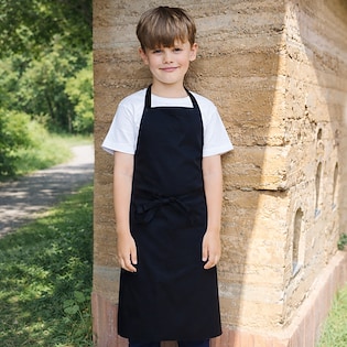 Neutral Kids Apron - svart
