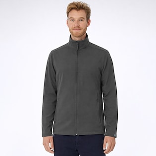 B&C ID.701 Softshell Jacket Men - dark grey