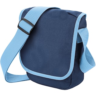 Bagbase Hallstatt - french navy/ sky blue