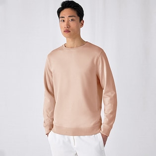 B&C Organic Crew Neck - soft rose