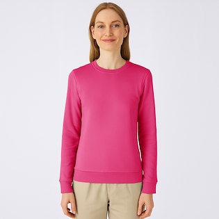 B&C Organic Crew Neck Women - magenta pink