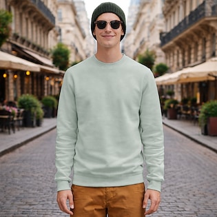 B&C King Crew Neck - aqua green