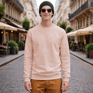 B&C King Crew Neck - soft rose