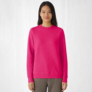 B&C Queen Crew Neck - magenta pink