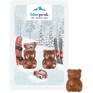 Choklad Bear Buddies, 10 g