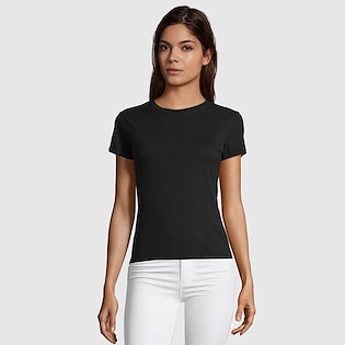 SOL´s Regent Fit Women T-shirt - black