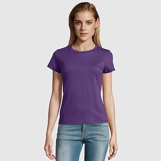 SOL´s Imperial Women T-shirt - dark purple