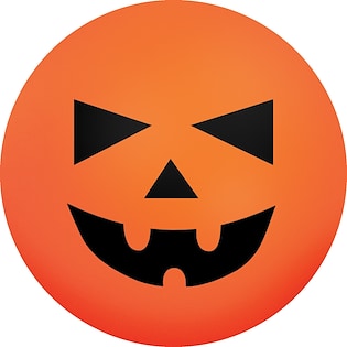 Stressboll Halloween
