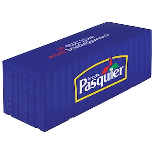 Stressboll Container - blå