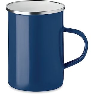 Emaljmugg Lymington - blue
