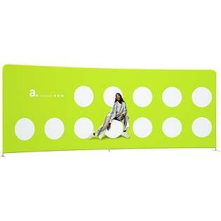 Mässvägg Softstar Curved 600