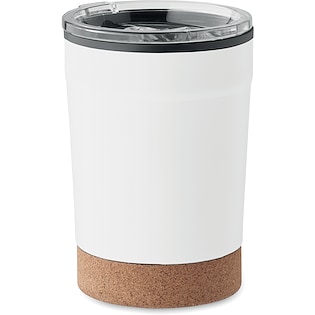 Termosmugg Flores, 30 cl - white