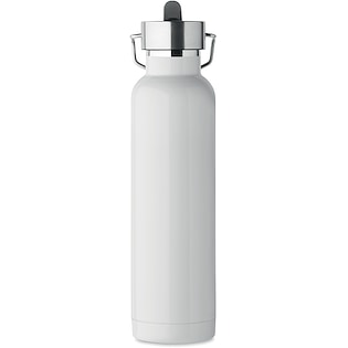 Vattenflaska Tempest, 66 cl - white