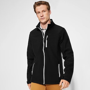 Roly Antartida Men´s Softshell Jacket - black