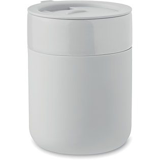 Stengodsmugg Yorkshire, 33 cl - white