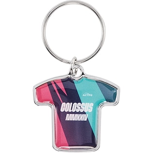 Metallnyckelring Team Shirt