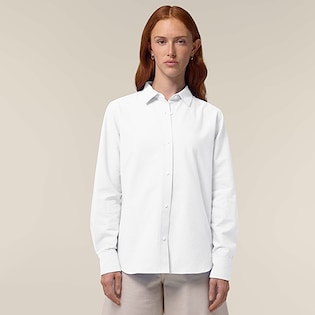 Stanley & Stella Oxford Women´s Shirt - white
