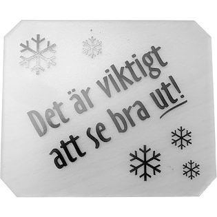 Isskrapa Transparent - ofärgad