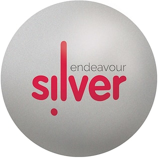 Stressboll Fletch - silver