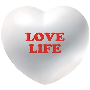 Stressboll Luca - white