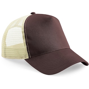 Beechfield Trucker - chocolate/ caramel