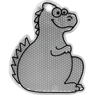 Reflexbricka Dinosaurie