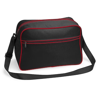 Bagbase Retro - black/ classic red