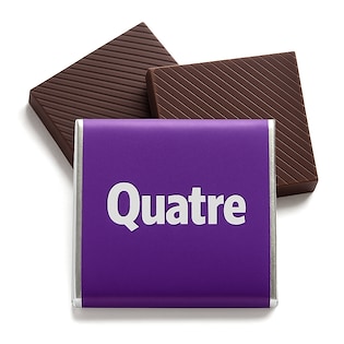 Chokladkvadrat Quatre, 5 g