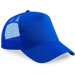 Beechfield Trucker Solid - bright royal/ bright royal