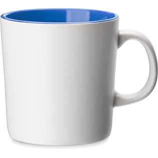 Stengodsmugg Cava White - royal blue