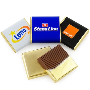 Chokladkvadrat Belgium, 5 g